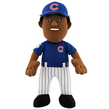 MLB Chicago Cubs Starlin Castro Player Plush Doll, 10-Inch, White