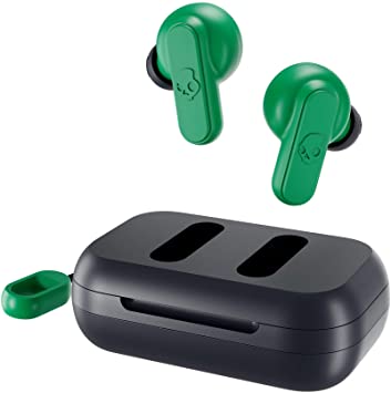 Skullcandy Dime True Wireless Earbuds, Dark Blue/Green (S2DMW-P750)