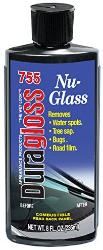 Duragloss 755 Automotive Glass Water Spot Remover - 8 oz.