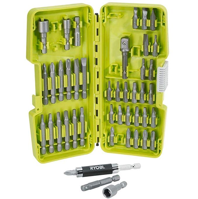 Ryobi 44 Piece Driving Kit with Case