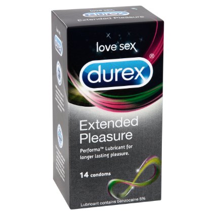 Durex Extended Pleasure Condoms (Pack of 14)
