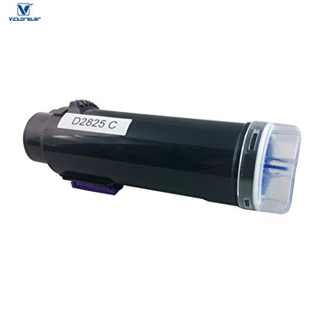 Compatible Toner Cartridges S2825cdn H625cdw H825cdw The Highest Volume Yield 4000 Pages Cyan VICTORSTAR for Dell Color Laser Printers H625cdw H825cdw S2825cdn (Cyan)
