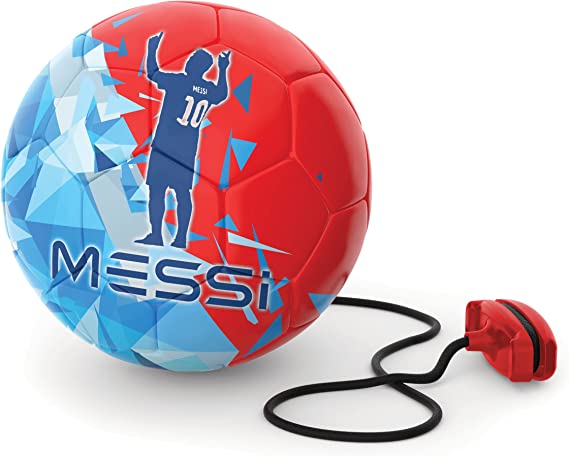 Outdoor MET43000 Messi Soft Touch Training Ball-Size 2 / Never Give Up-Red, Multi Colour