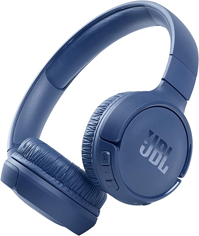 JBL Tune510BT - Wireless on-ear headphones featuring Bluetooth 5.0, up to 40 hours battery life and speed charge, in blue