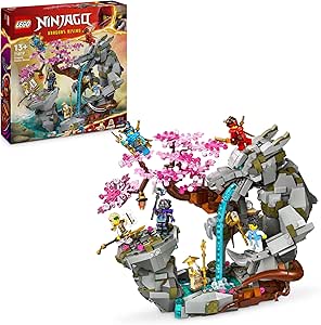 LEGO NINJAGO Dragon Stone Shrine Ninja Toy Adventure Playset For Boys, Girls & Teens with 6 Minifigures, Buildable Figure Model for Play and Display, Kids' Bedroom Decoration, Birthday Gift Idea 71819