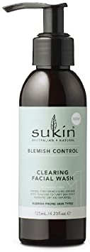 Sukin Blemish Clearing Facial Wash, 125 ml