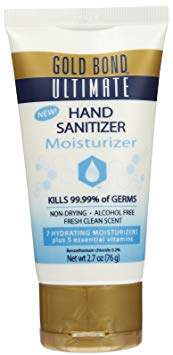 Gold Bond Ultimate Hand Sanitizer Moisturizer, Fresh Clean Scent, 2.7 Ounce