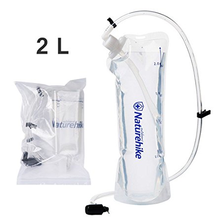 Naturehike Hydration Bladder Water Reservoir 2 Liter for Hiking Cycling Backpacking Climbing