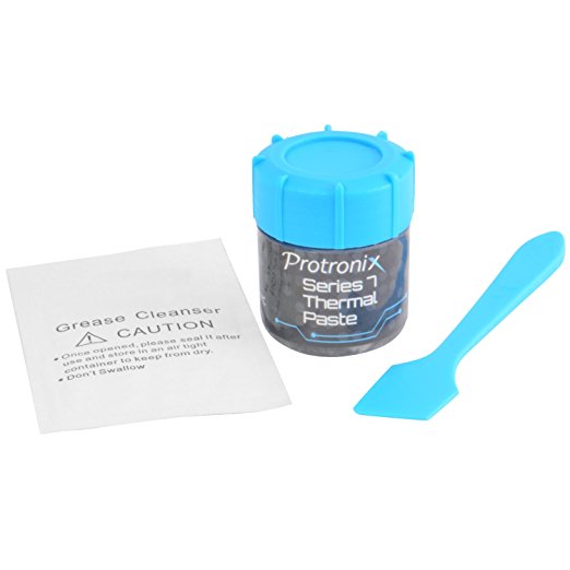 Protronix Series 7 Silver Thermal Paste High Performance Heatsink Compound for CPU GPU LED, 10g Tub with Applicator