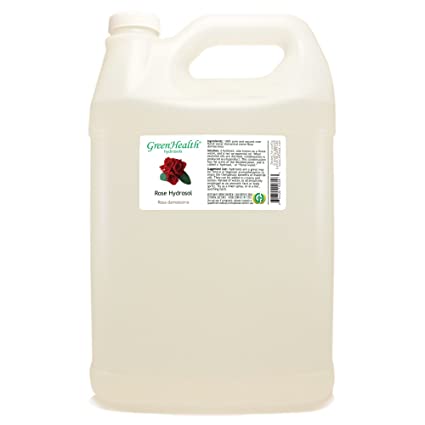 Rose Hydrosol (Floral Water) - 1 Gallon Plastic Jug w/Cap - 100% pure (NOT OIL)