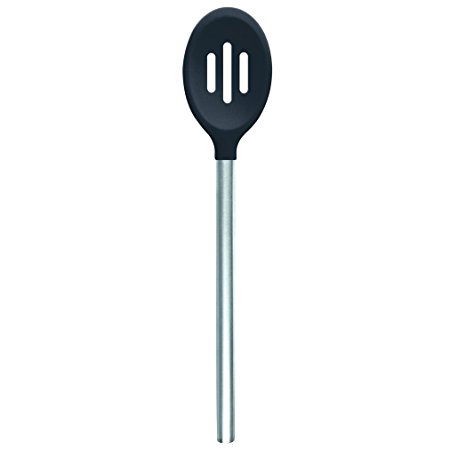 Tovolo Silicone Slotted Spoon - Charcoal