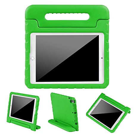 NEWSTYLE iPad Pro 10.5 Case Shockproof Stand Cover with Built-in Handle for Children Kids for Apple iPad Pro 10.5 Inch 2017 2019 Release Tablet (Green)