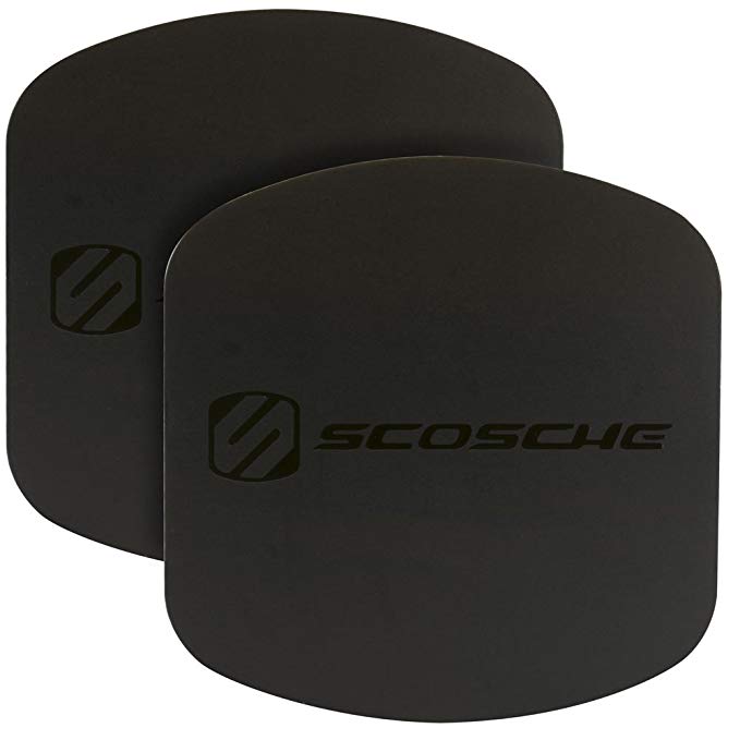 SCOSCHE MAGRKXLI MagicPlate XL Replacement Plates for All Scosche MagicMount XL Mounts - Black