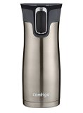 Contigo Autoseal West Loop Stainless Steel Travel Mug with Easy Clean Lid 16-Ounce Stainless Steel