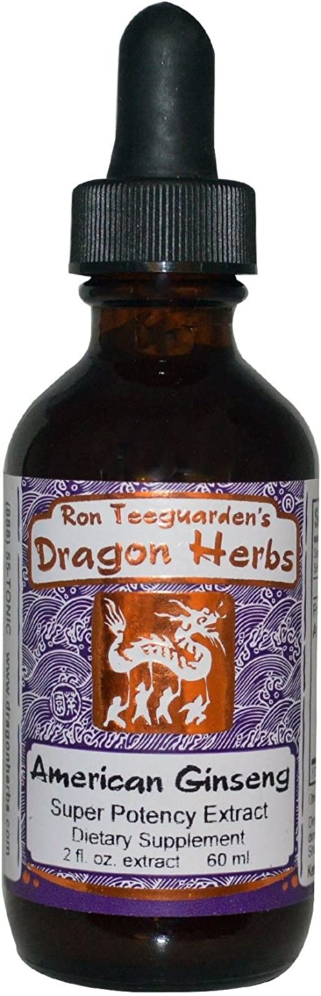 Dragon Herbs, American Ginseng Extract, 2 fl oz (60 ml)