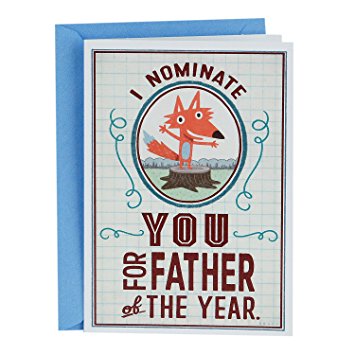 Hallmark Shoebox Funny Father's Day Greeting Card (Father of the Year)