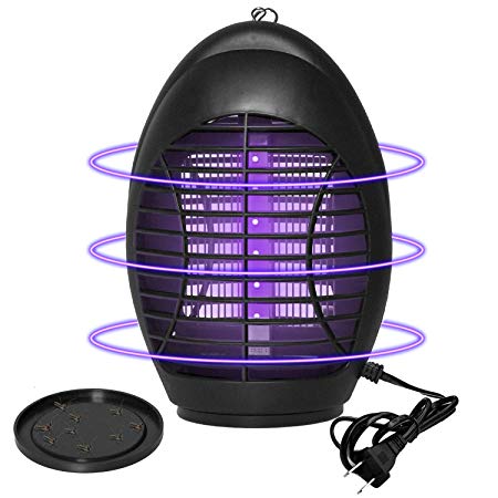 QUTOP Powerful Upgraded Bug Zapper with UV Light, Mosquito Trap, Fly Pests Catcher Lamp, Indoor Outdoor Electronic Insect Killer