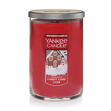 Yankee Candle Large 2-Wick Tumbler Candle, Candy Cane Lane