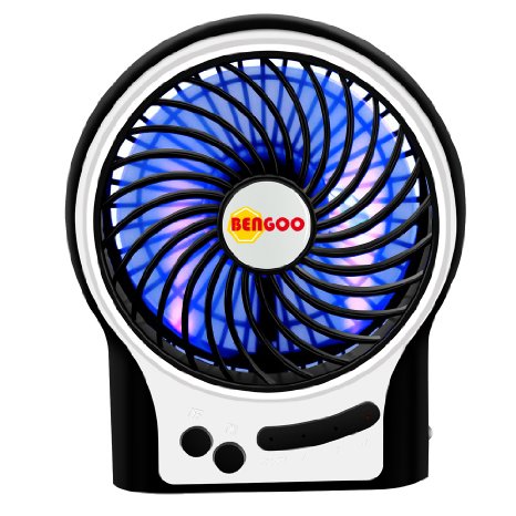 Bengoo Portable Fan USB Mini Desktop Desk Table Electric Rechargeable Fan for laptop room office outdoor travel