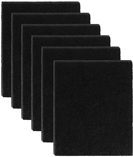 Activated Carbon Odour Filter For Joseph & Joseph Food Waste Caddy And Bins - Replacement For Joseph Joseph Bin filter Compost Bin - Fits Perfectly in all Joseph Joseph Bins And Caddy - 6 PACK