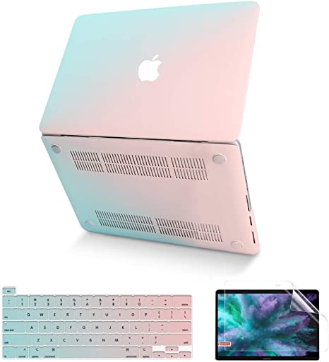 MacBook Pro 16 Inch Case A2141 2019 Release, Anban Slim Plastic Hard Corner Protective Shell Cover with Keyboard Cover and Screen Protectro for Apple MacBook Pro 16 with Touch Bar and Touch ID