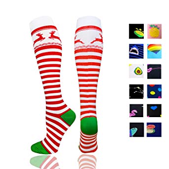 Compression Socks Women & Men - Best for Running,Medical,Athletic Sports,Flight Travel, Pregnancy