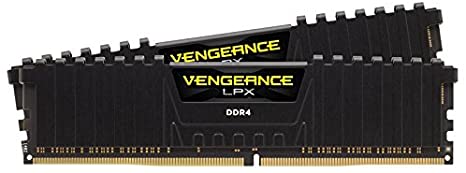 Corsair Vengeance LPX 64GB (2X 32GB) DDR4 4000(PC4-32000) C181.35V AMD Optimized Memory -Black