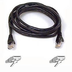 Belkin Cat6 Snagless UTP Patch Cable, 10 m - Black