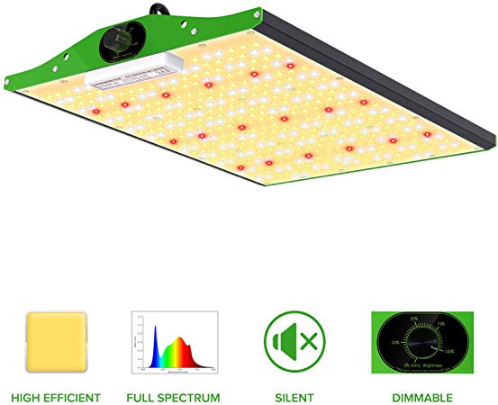 VIPARSPECTRA 2020 New Pro Series P1500 LED Grow Light with Upgraded 450pcs SMD LEDs, Sunlike Full Spectrum and Dimmable Function for Hydroponic Indoor Plants Veg Flower (Actual Power 150 Watt)