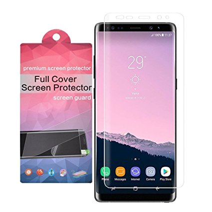 For Galaxy Note8 Screen Protector, Lushim [2Pack] [Anti-scratches] [Crystal Clear] [Bubble Free] Screen Protector for Samsung Galaxy Note 8