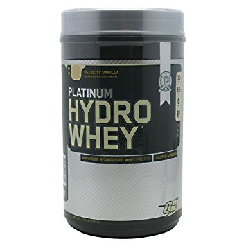 Platinum Hydrowhey Protein, Velocity Vanilla, 1.75 lbs, From Optimum