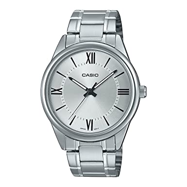 Casio Analog Silver Dial Men's Watch-MTP-V005D-7B5UDF