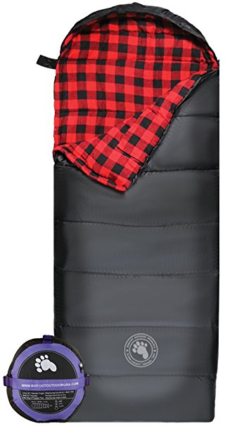 BigFoot LumberJack Water Resistant Sleeping Bags - Multiple Sizes