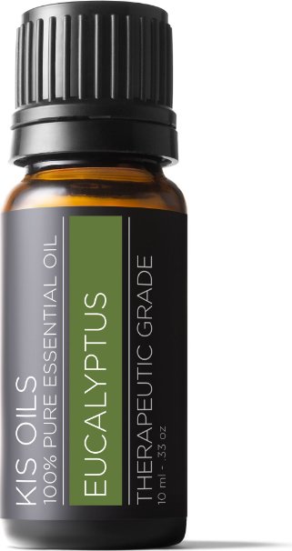 Eucalyptus 100% Pure Essential Oil Therapeutic Grade- 10 Ml (Eucalyptus, 10ml)