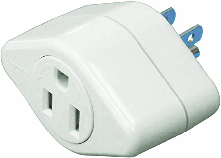 Westinghouse T00241 Transformer Buddy 360 Degree Rotating Transformer Adapter, White