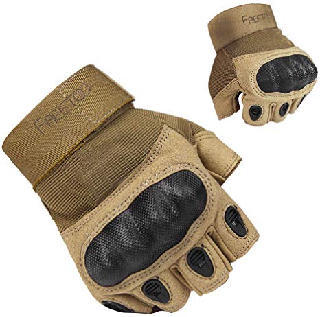 FREETOO Work Gloves Men Protection Gloves for Hiking Cycling Climbing Outdoor Camping Sports