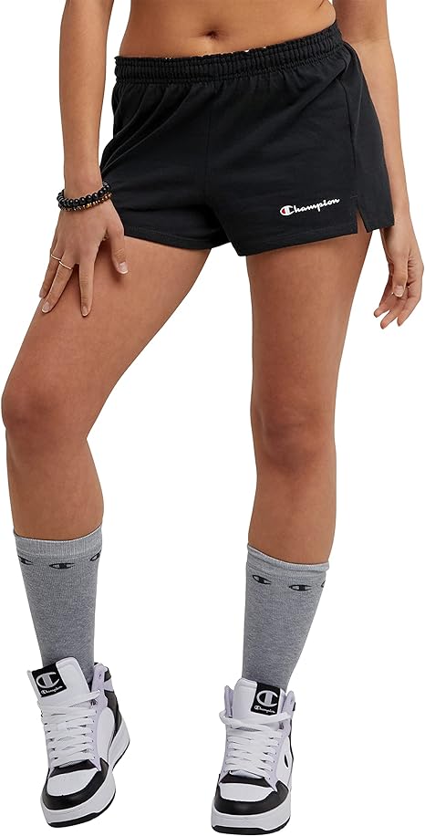 Champion Women's Shorts, Practice Shorts, Soft, Comfortable Practice Shorts for Women, 3.5"