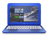 HP Stream 11-r010nr 116-Inch Notebook Intel Celeron Processor 2GB RAM 32 GB Hard Drive Windows 10 Home 64- Bit Cobalt Blue