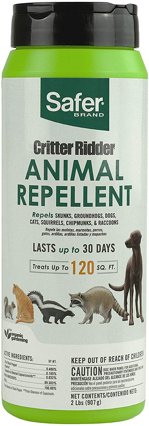 Safer Brand 5926 Critter Ridder Animal Repellent Granules-2 LB