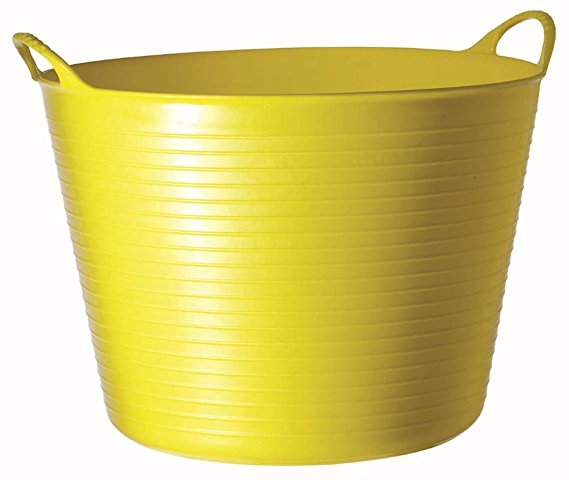 Tubtrugs SP42YF Flexible Yellow Large 38 Liter/10 Gallon Capacity