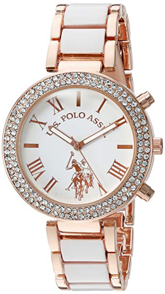 U.S. Polo Assn. Women's Quartz White Dress Watch