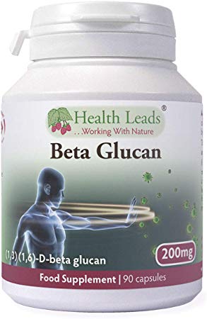 Beta Glucan 1,3-1,6 (Yestimun) 200mg - 90 Capsules (High Strength)
