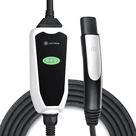 Lectron Portable Tesla Charger (12 Amp / 32 Amp) - Level 1 / Level 2 Tesla Charging with Dual NEMA Plugs (NEMA 5-15 & 14-50) - Compatible with All Tesla Model X/Y/3/S