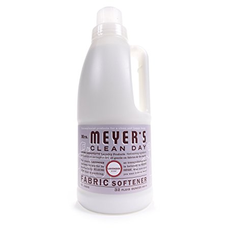 Mrs. Meyer's Clean Day Fabric Softener, Lavender, 32 Ounce Bottle