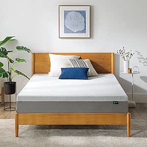 ZINUS 8 Inch Ultima Memory Foam Mattress [New Version], Queen, Fiberglass Free, Medium Firm Feel, Breathable Airflow Memory Foam, Certified Safe Foams & Fabric, Mattress in A Box