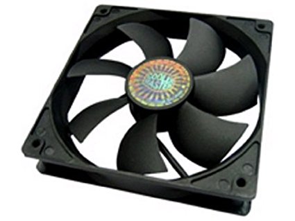 Cooler Master Sleeve Bearing 80mm Silent Fan for Computer Cases and CPU Coolers 120mm (2-Pack)