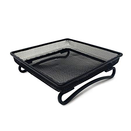 GrayBunny GB-6889 Ground Bird Feeder Tray for Feeding Birds That Feed Off The Ground | Durable and Compact Platform Bird Feeder Dish Size 7 x 7 x 2 inches