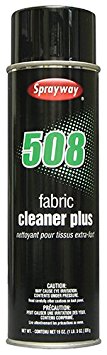 Sprayway SW508 Clear Velour Shampoo Aerosol Fabric Cleaner Plus, 20 oz