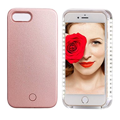 Sanluba Selfie Light Phone Case LED Illuminated Shell Cover Back Cover Photography Enhancing Facetime For iPhone 6s Plus/6 Plus