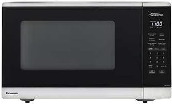 Panasonic NN-SC67NS 1.3 cu.ft. Countertop Microwave Oven (Renewed) - Efficient Cooking with Extra Capacity